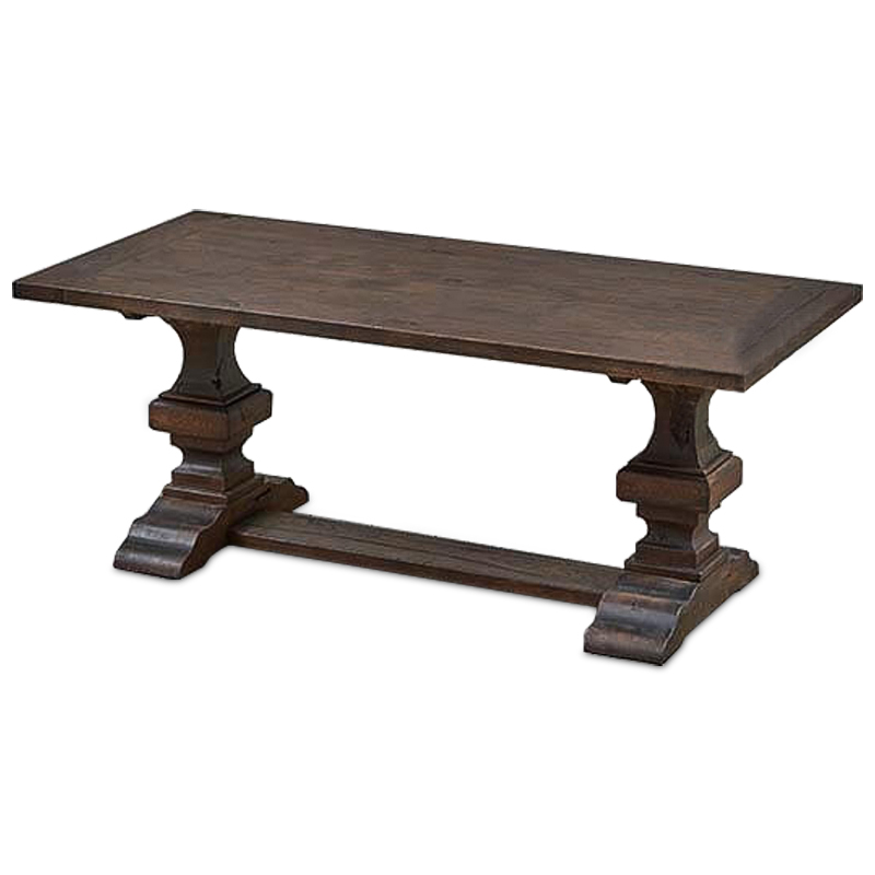 Обеденный стол Theseus Dinner Table Коричневый Обеденный стол Theseus Dinner Table Коричневый во Владивостоке | Loft Concept