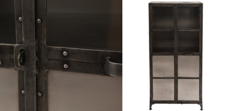 Буфет Industrial Steampunk Nickel Cabinet Буфет Industrial Steampunk Nickel Cabinet - Loft-Concept во Владивостоке
