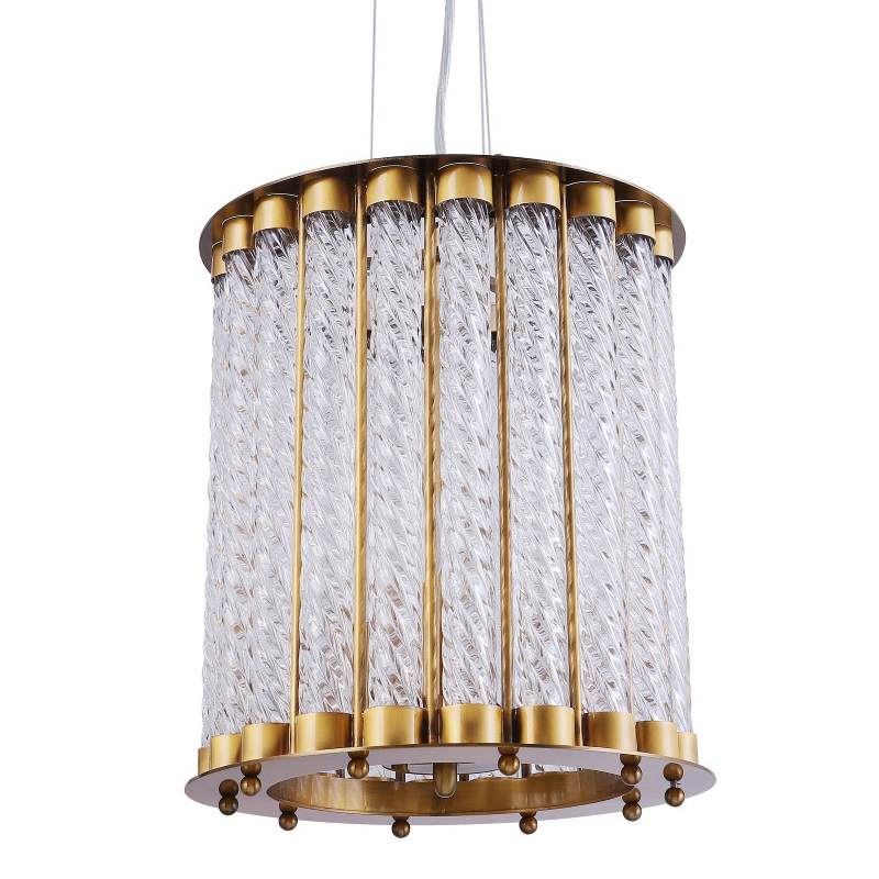 Люстра Lantern Tiziano Chandelier bronze D25 Бронза Прозрачное Стекло Люстра Lantern Tiziano Chandelier bronze D25 Бронза Прозрачное Стекло во Владивостоке | Loft Concept