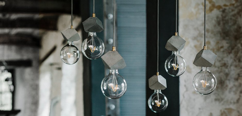 Подвесной светильник BETON MAKT - Loft-Concept во Владивостоке