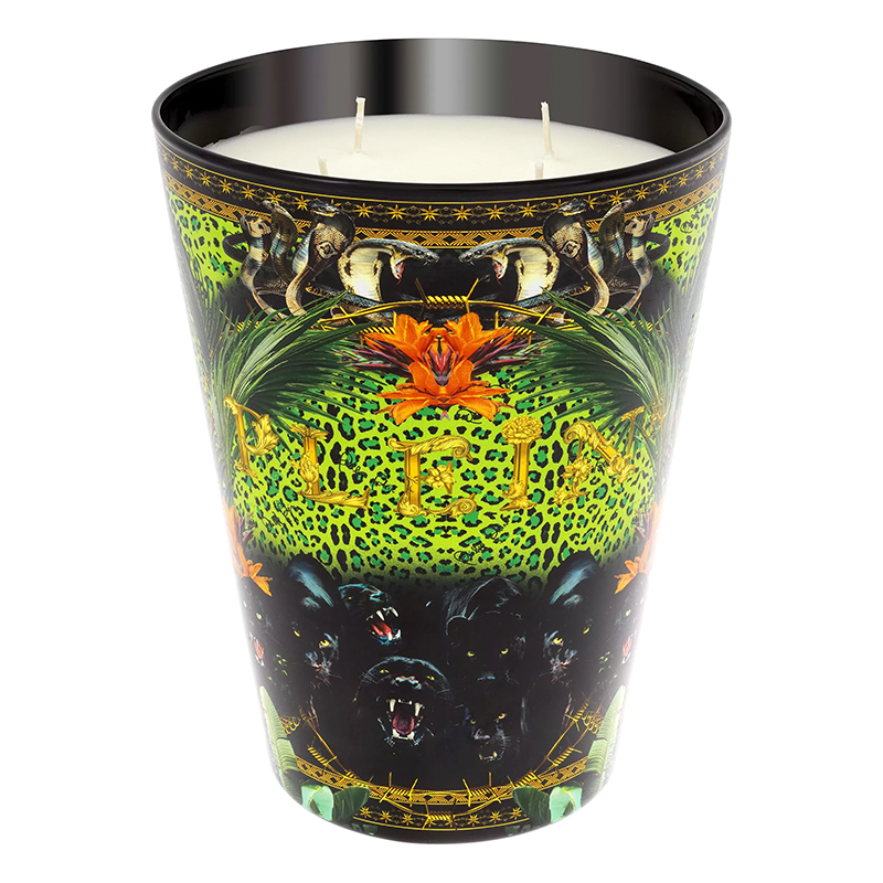 Свеча Philipp Plein Candle Jungle L Черный Мульти Свеча Philipp Plein Candle Jungle L Черный Мульти во Владивостоке | Loft Concept