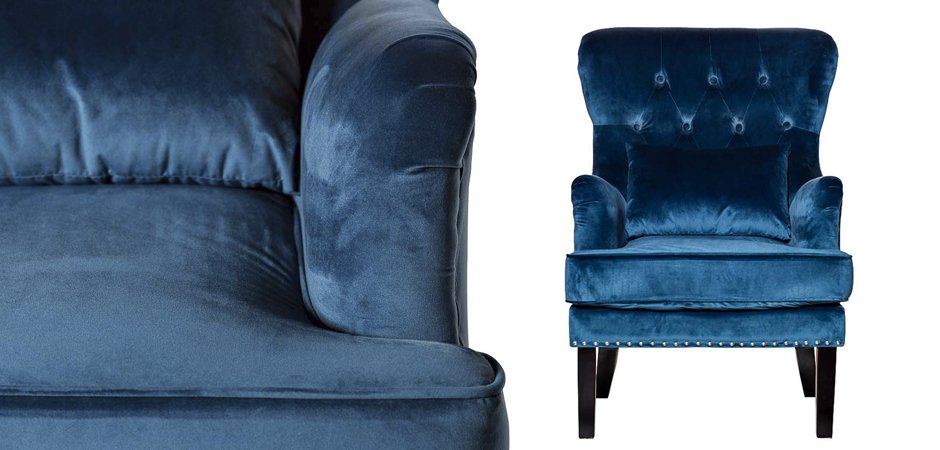 Stony Brook Chair Blue Кресло Stony Brook Chair Blue Кресло - Loft-Concept во Владивостоке