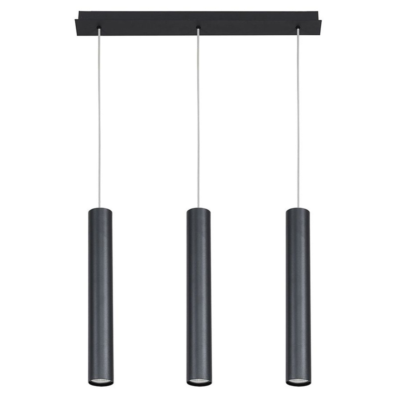 Люстра Luis Chandelier Line black Черный во Владивостоке | Loft Concept 