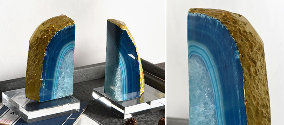 Держатели книг Magic Stone Agate Держатели книг Magic Stone Agate - Loft-Concept во Владивостоке