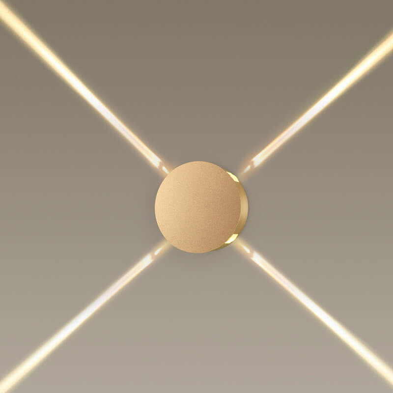 Спот Jedi Beam Sconce Circle gold Золотой Спот Jedi Beam Sconce Circle gold Золотой во Владивостоке | Loft Concept