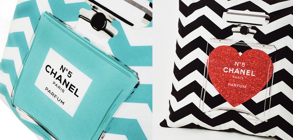 Декоративная подушка CHANEL № 5 - Loft-Concept во Владивостоке