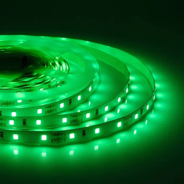 Светодиодная лента 4,8W/m 60LED/m 2835SMD зеленый 5M Белый Светодиодная лента 4,8W/m 60LED/m 2835SMD зеленый 5M Белый во Владивостоке | Loft Concept