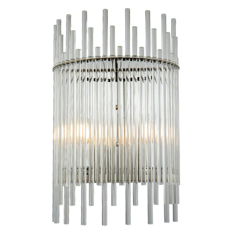 Бра Nembus Chromium Sconces Прозрачное Стекло Хром Бра Nembus Chromium Sconces Прозрачное Стекло Хром во Владивостоке | Loft Concept