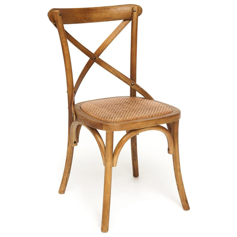 Стул Chaise Provence en Bois Marron коричневый Коричневый Бежевый Стул Chaise Provence en Bois Marron коричневый Коричневый Бежевый во Владивостоке | Loft Concept