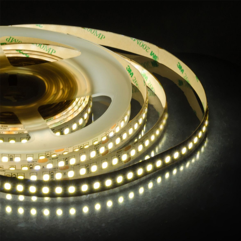 Светодиодная лента 18W/m 168LED/m 2835SMD теплый белый 5M Белый Светодиодная лента 18W/m 168LED/m 2835SMD теплый белый 5M Белый во Владивостоке | Loft Concept