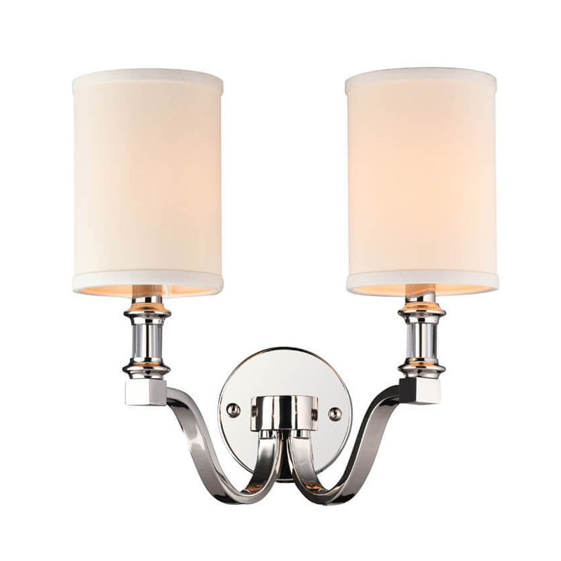 Бра Art Lamp Beige nickel 2 Никель Сатин Бежевый Бра Art Lamp Beige nickel 2 Никель Сатин Бежевый во Владивостоке | Loft Concept