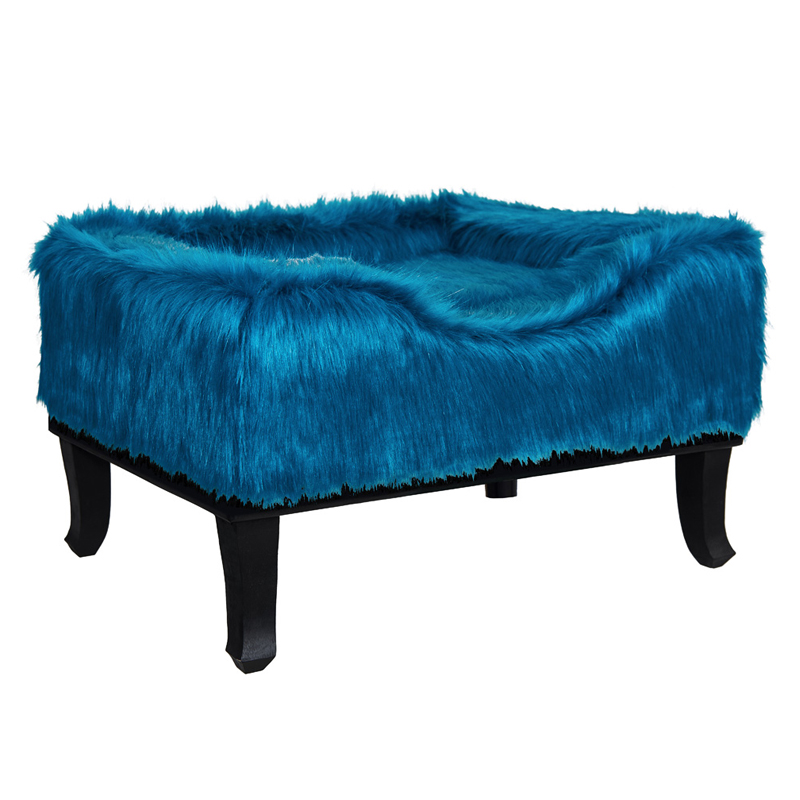 Диван для домашних животных Pet Bed с ворсом Синий Диван для домашних животных Pet Bed с ворсом Синий во Владивостоке | Loft Concept