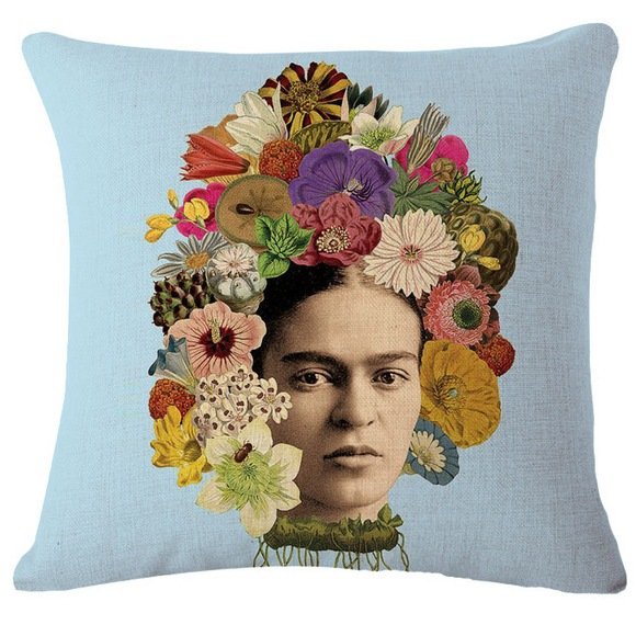 Декоративная подушка Frida Kahlo 3 Декоративная подушка Frida Kahlo 3 во Владивостоке | Loft Concept