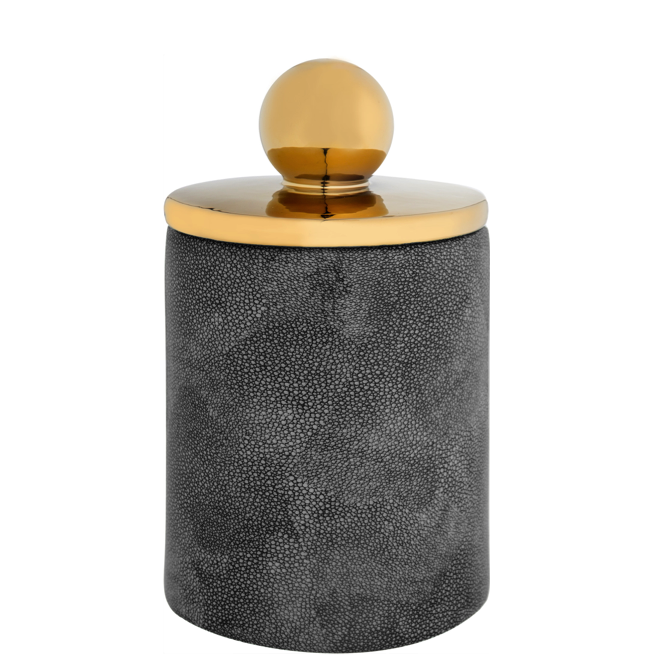 Ваза Stingray Skin vase Глянцевое золото Серый Ваза Stingray Skin vase Глянцевое золото Серый во Владивостоке | Loft Concept