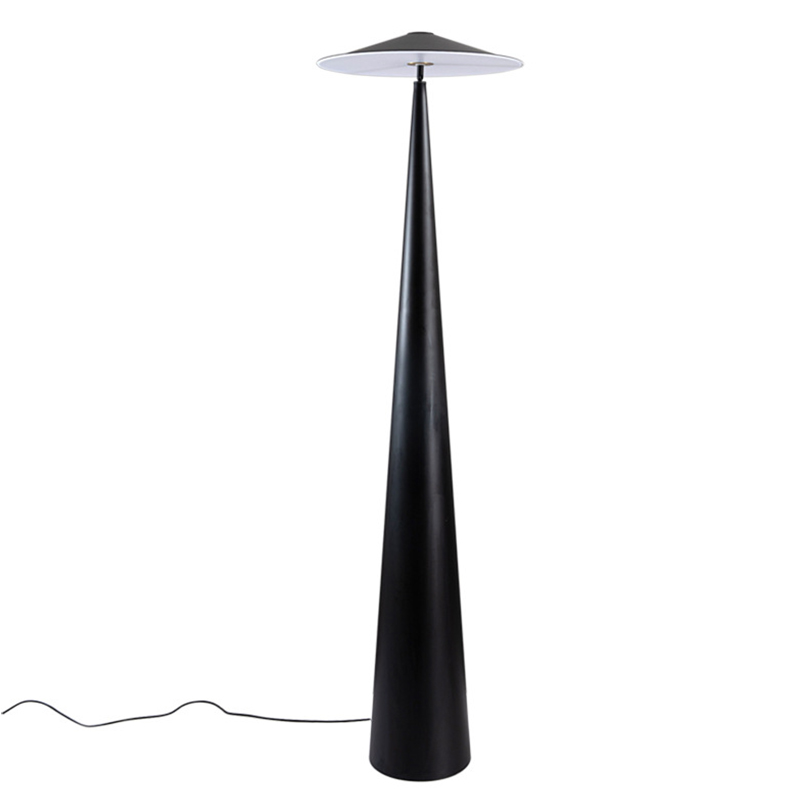 Дизайнерский Черный Торшер Modern Mushroom Floor Lamp Черный Дизайнерский Черный Торшер Modern Mushroom Floor Lamp Черный во Владивостоке | Loft Concept