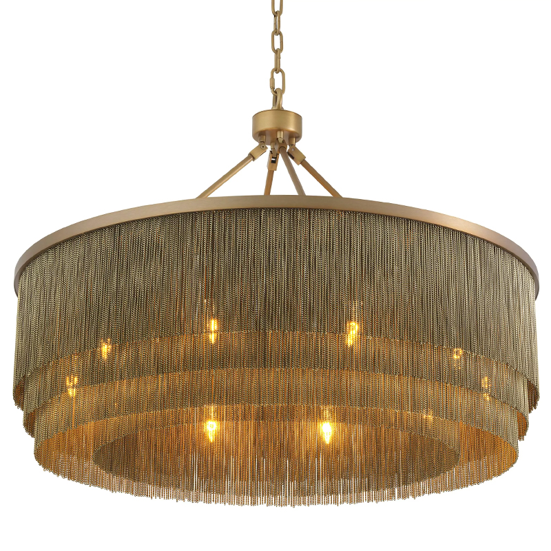 Люстра Eichholtz Chandelier Tissot L Brass Латунь Люстра Eichholtz Chandelier Tissot L Brass Латунь во Владивостоке | Loft Concept