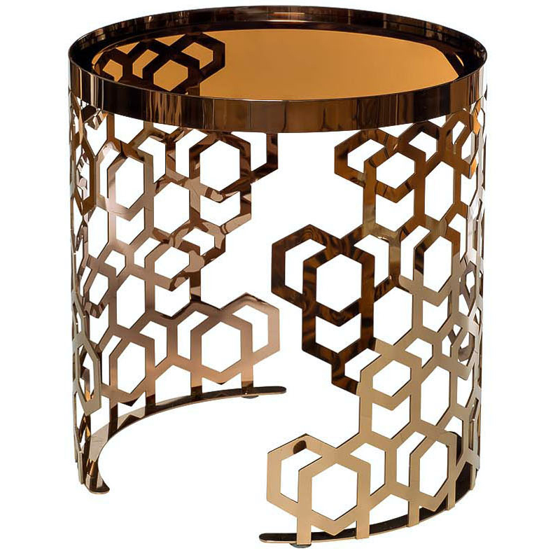 Стол Yen Geometry Table Pink Gold 50 Розовое золото Янтарь (Amber) Стол Yen Geometry Table Pink Gold 50 Розовое золото Янтарь (Amber) во Владивостоке | Loft Concept