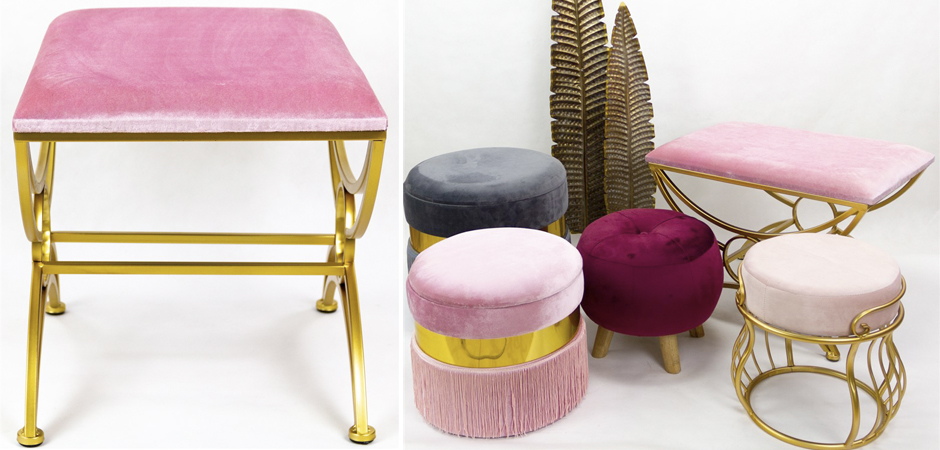Пуф Art Deco Shapes Pink Пуф Art Deco Shapes Pink - Loft-Concept во Владивостоке