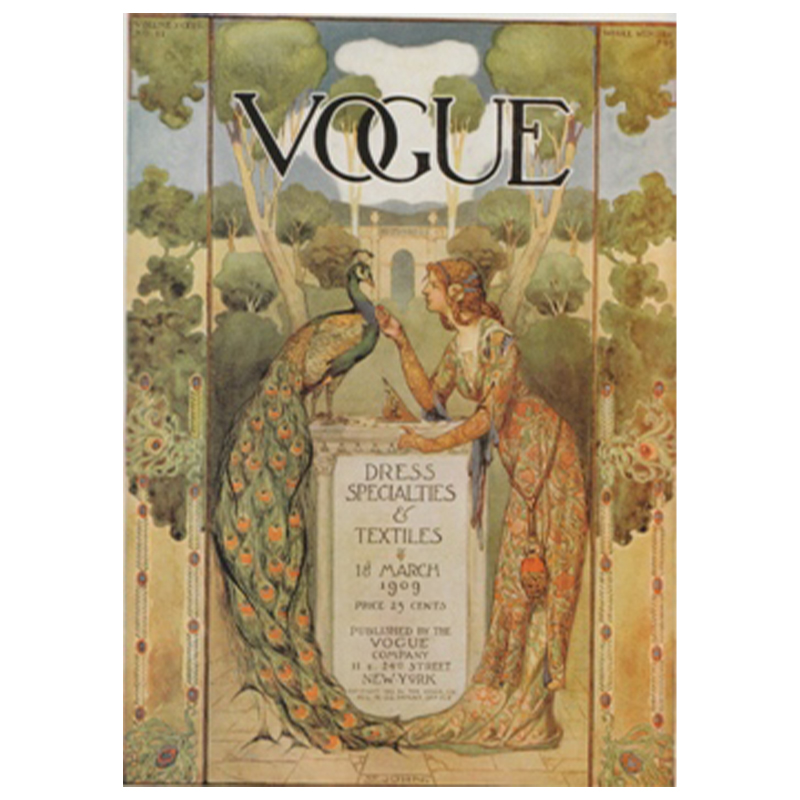 Постер Vogue 1909 March Постер Vogue 1909 March во Владивостоке | Loft Concept