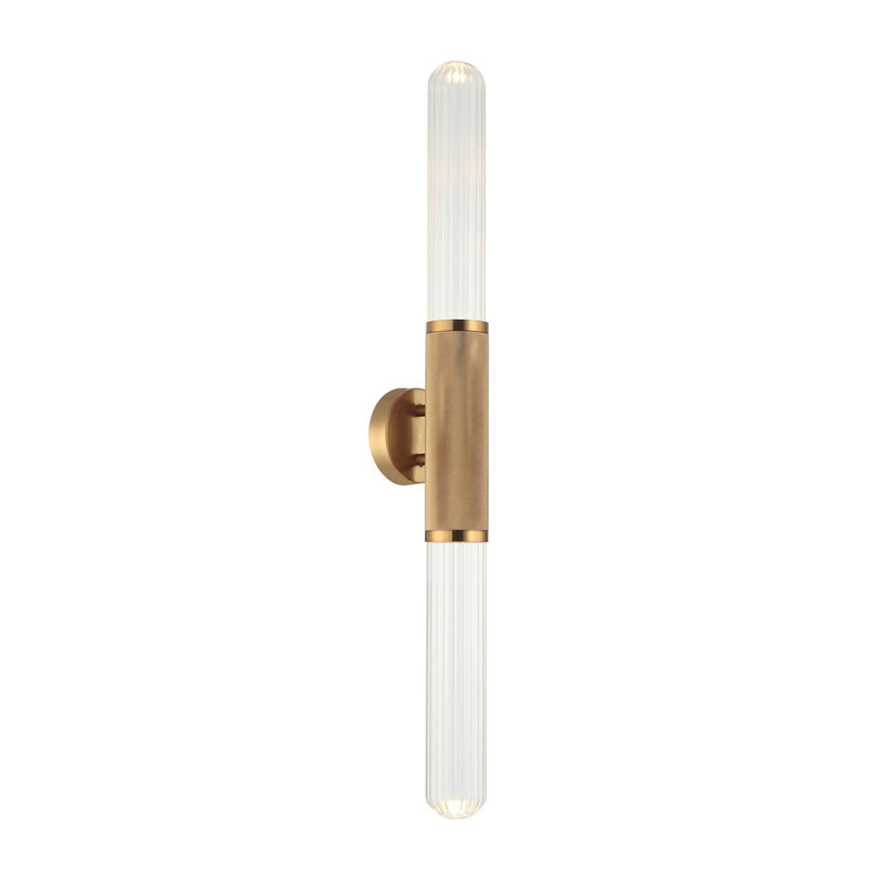 Бра Grover Gold Transparent Wall Lamp Латунь Бра Grover Gold Transparent Wall Lamp Латунь во Владивостоке | Loft Concept