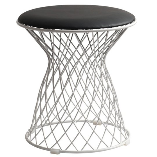 Табурет Wire Diamond Stool Красный Белый Черный Табурет Wire Diamond Stool Красный Белый Черный во Владивостоке | Loft Concept