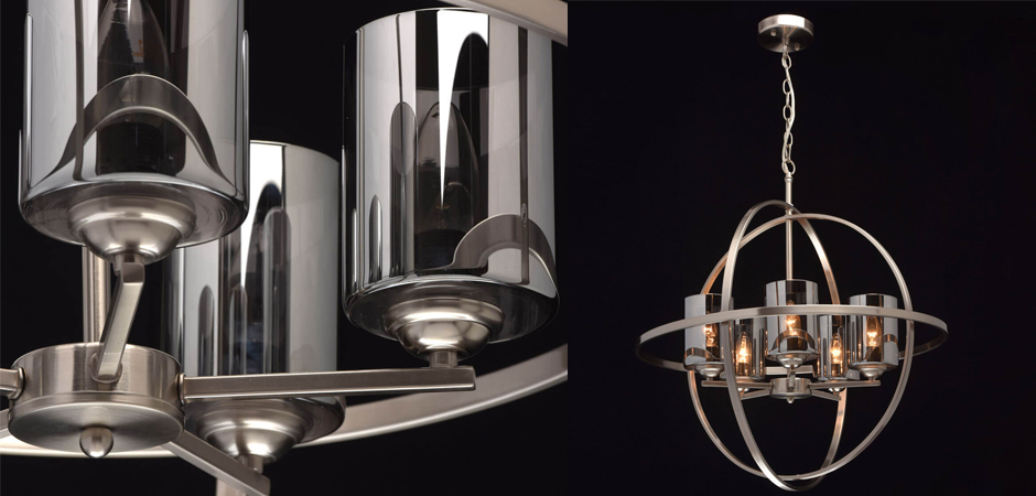 Люстра Chrome Cylinders 5 Люстра Chrome Cylinders 5 - Loft-Concept во Владивостоке
