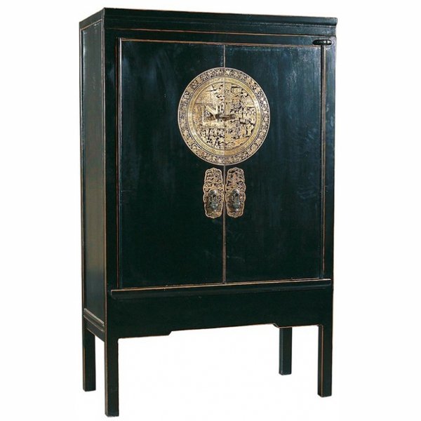 Китайский шкаф Chinese black cabinet Dynasty Ming   во Владивостоке | Loft Concept 