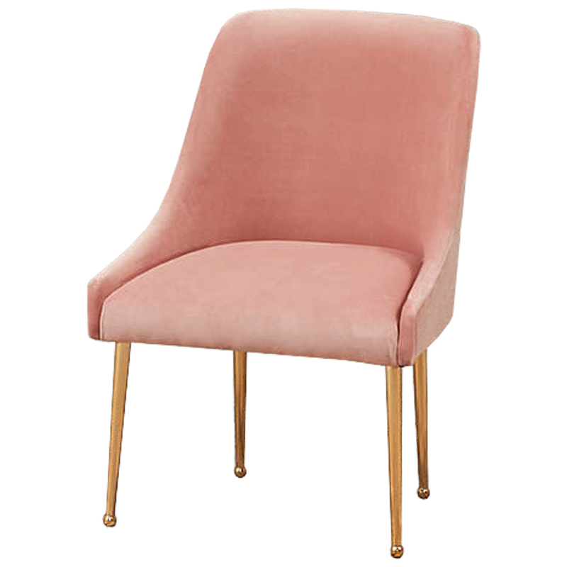 Стул Gormal Stool pink Розовый Золотой Стул Gormal Stool pink Розовый Золотой во Владивостоке | Loft Concept