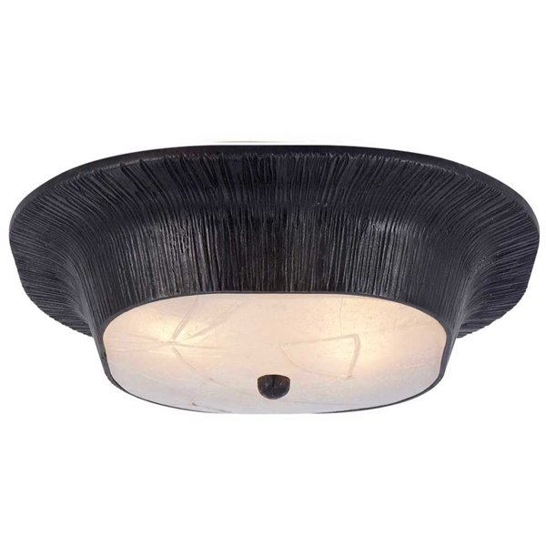 Потолочный светильник Utopia Round Sconce Black Черный во Владивостоке | Loft Concept 