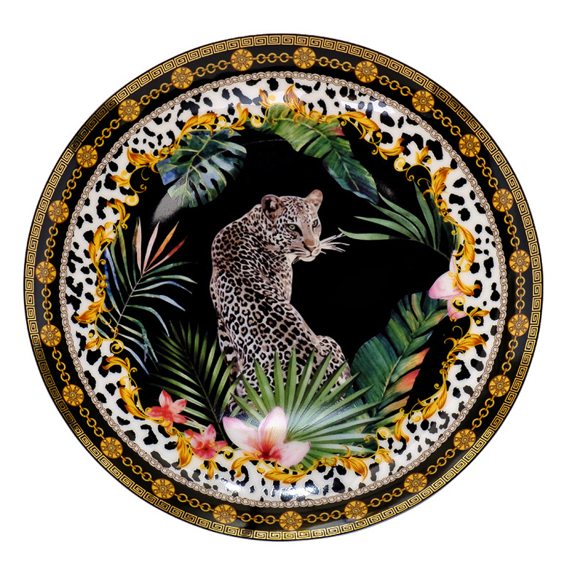Тарелка TROPICS Leopard Мульти Тарелка TROPICS Leopard Мульти во Владивостоке | Loft Concept