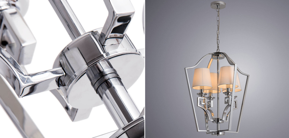 Люстра Lantern Presidential Chromium Люстра Lantern Presidential Chromium - Loft-Concept во Владивостоке