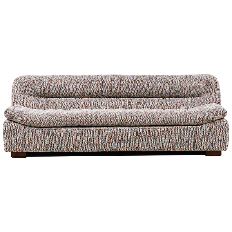 Диван Motley Sofa Красный Белый Коричневый во Владивостоке | Loft Concept 