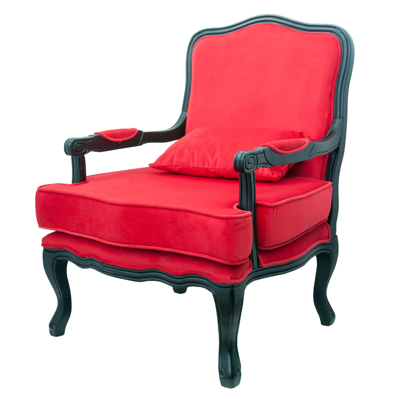 Кресло Harold Chair red Красный Кресло Harold Chair red Красный во Владивостоке | Loft Concept