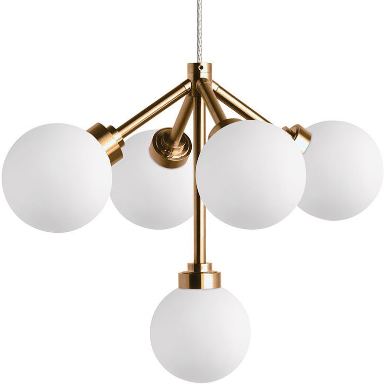 Люстра Tech Lighting Mara Chandelier Mini Золотой Белый Люстра Tech Lighting Mara Chandelier Mini Золотой Белый во Владивостоке | Loft Concept