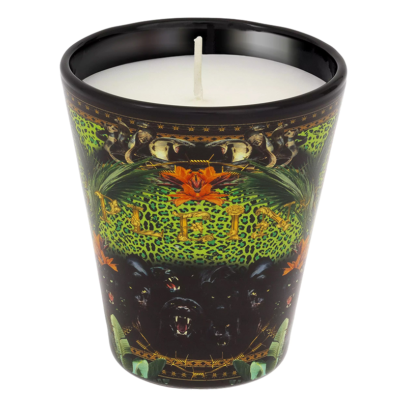 Свеча Philipp Plein Candle Jungle M Черный Мульти Свеча Philipp Plein Candle Jungle M Черный Мульти во Владивостоке | Loft Concept