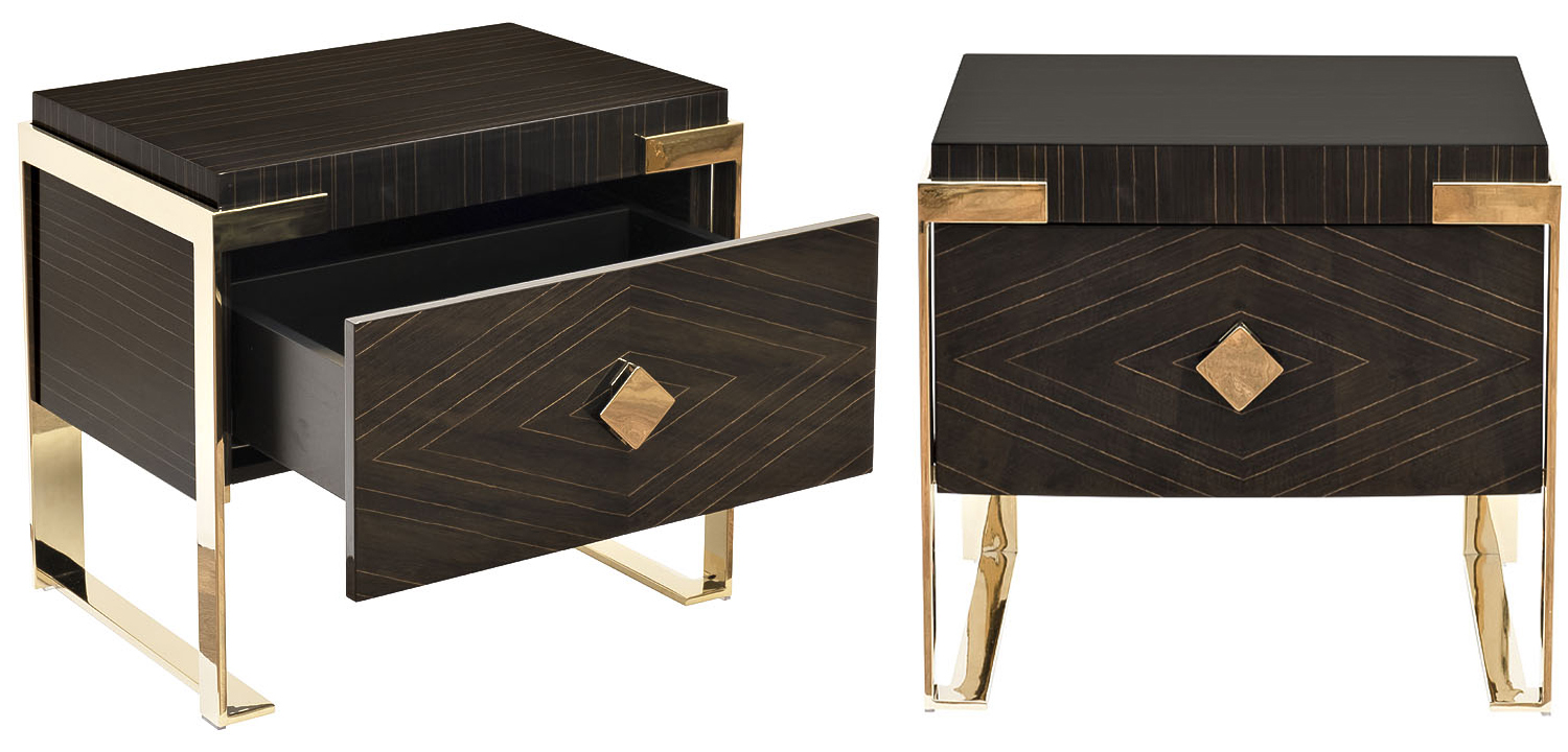 Тумба Mercer Golden Geometry - фото