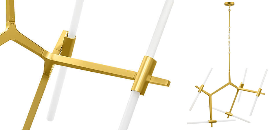 Люстра Агнес Chandelier Gold 10 Люстра Агнес Chandelier Gold 10 - Loft-Concept во Владивостоке