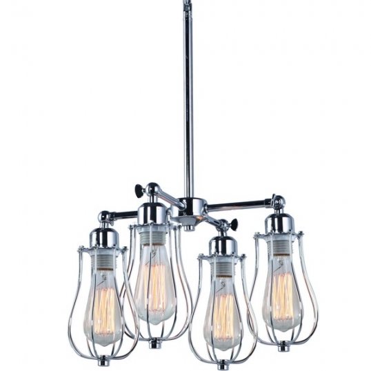Подвесной светильник Marconi Cage Pendant Quatro Подвесной светильник Marconi Cage Pendant Quatro во Владивостоке | Loft Concept