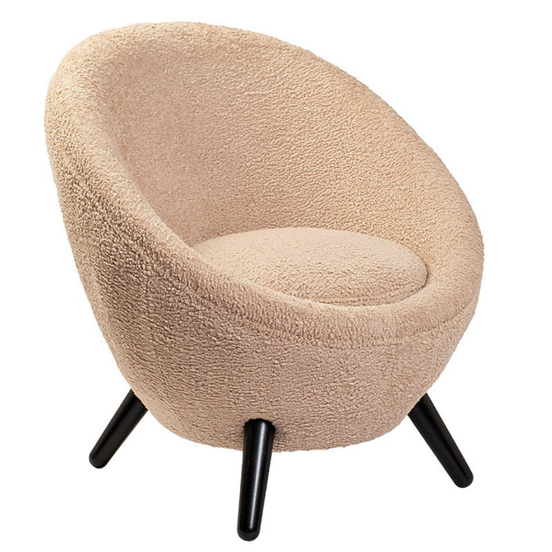 Кресло Boinaive Armchair pink Розовый пастельный Кресло Boinaive Armchair pink Розовый пастельный во Владивостоке | Loft Concept