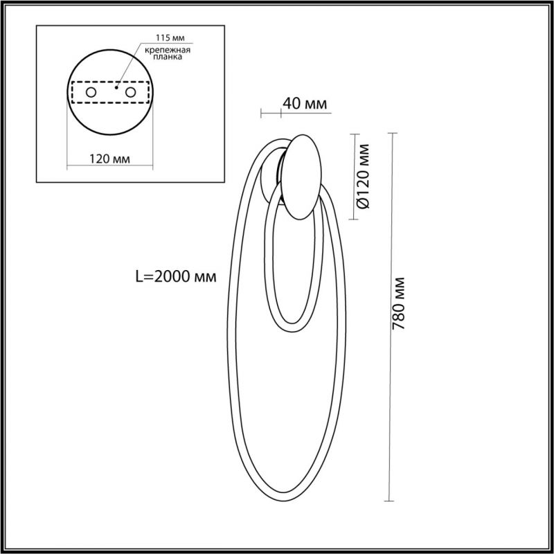 Бра LUKE LAMPCO TRACER LAMP Бра LUKE LAMPCO TRACER LAMP во Владивостоке