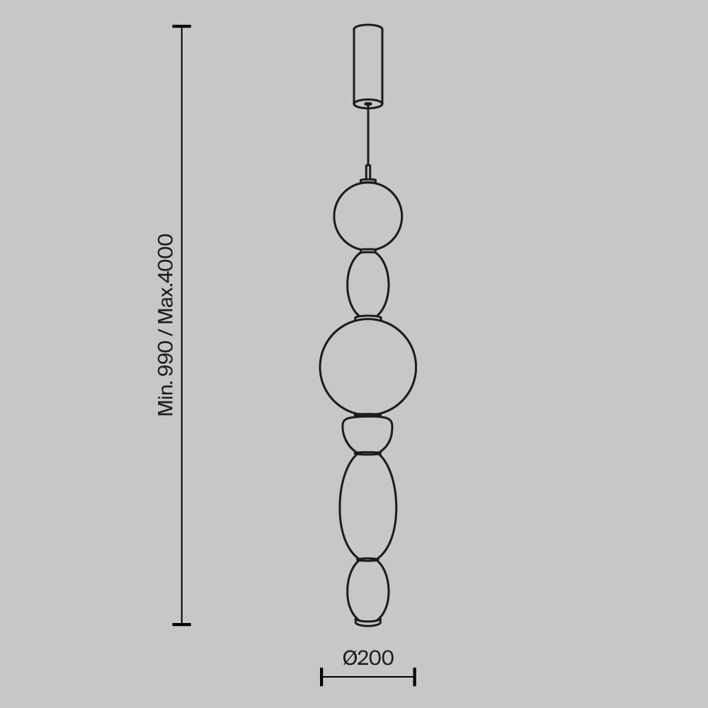 Подвесной светильник Adore LED 3000K 24Bт  во Владивостоке