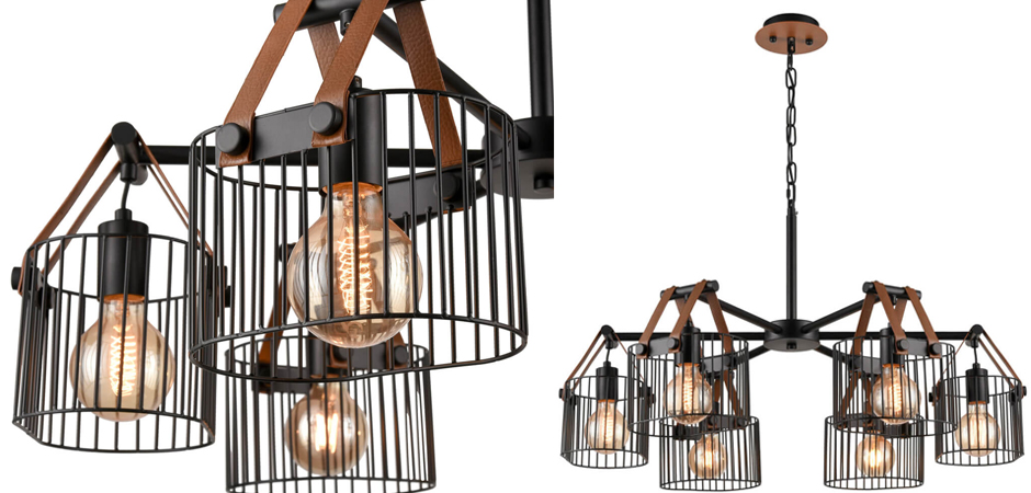 Люстра Cage Wire Color D76 Люстра Cage Wire Color D76 - Loft-Concept во Владивостоке