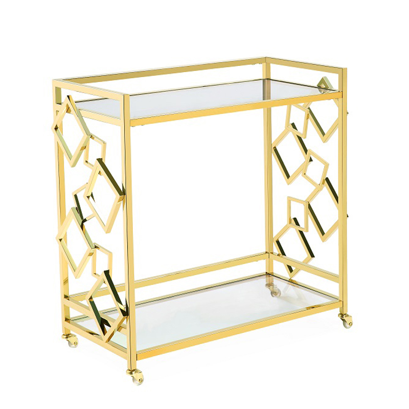 Приставной стол Serving Table gold Глянцевое золото Приставной стол Serving Table gold Глянцевое золото во Владивостоке | Loft Concept