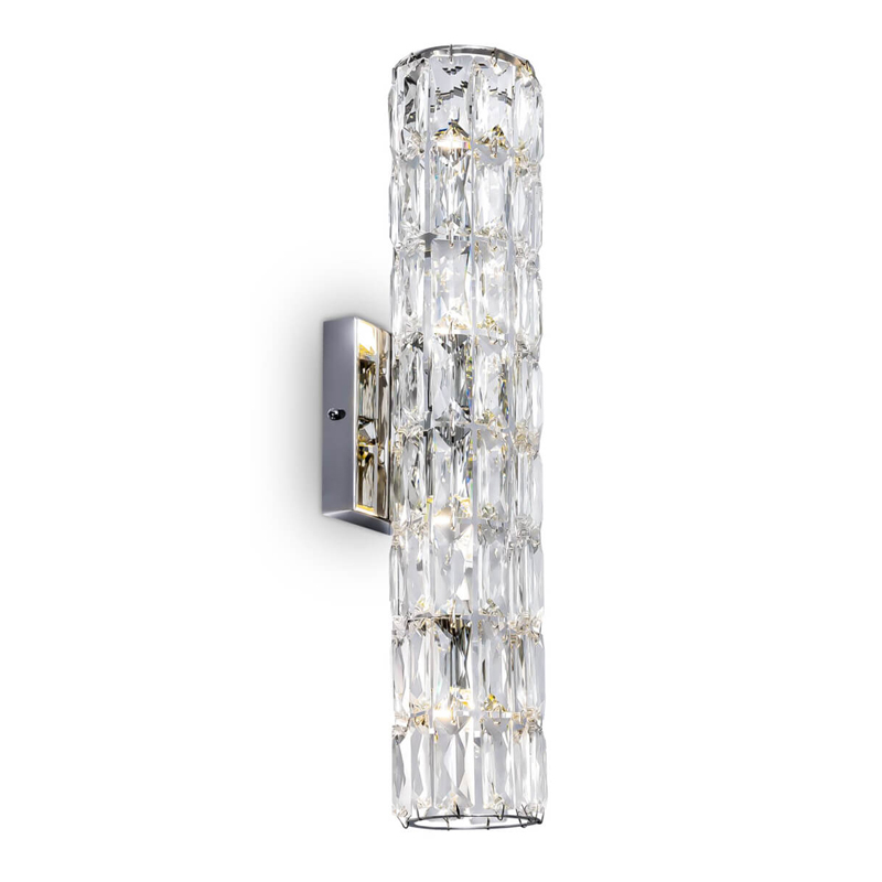 Бра Meg Cut Stone Base Прозрачный (Transparent) Хром Бра Meg Cut Stone Base Прозрачный (Transparent) Хром во Владивостоке | Loft Concept