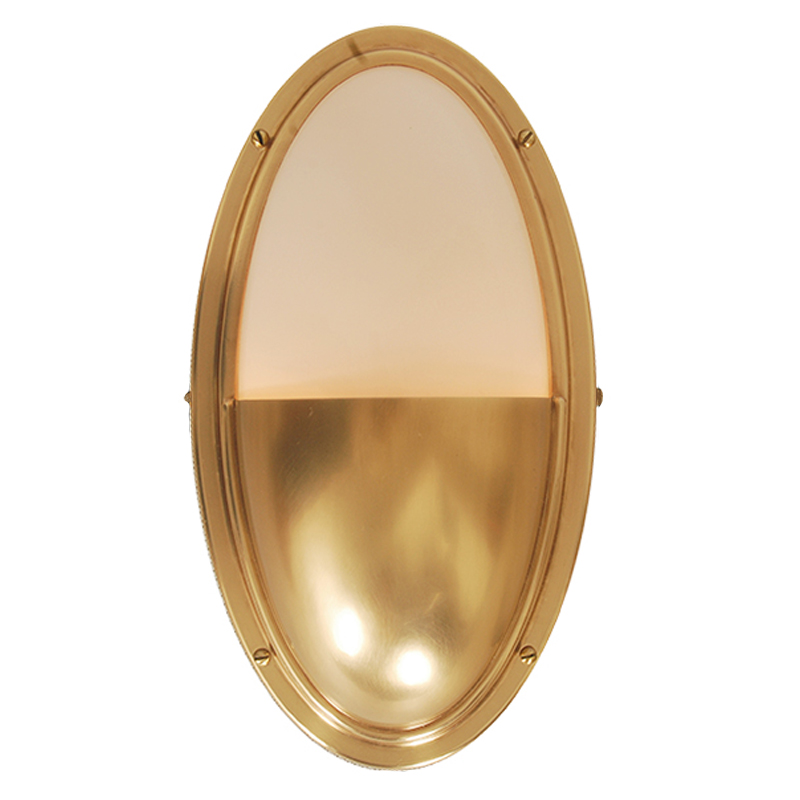 Бра Benita Loft Sconce gold Золотой Белое матовое стекло Бра Benita Loft Sconce gold Золотой Белое матовое стекло во Владивостоке | Loft Concept