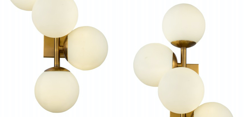 Бра White Balls Sconces Бра White Balls Sconces - Loft-Concept во Владивостоке