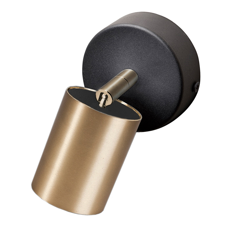 Бра Celis Spot Wall Lamp brass Латунь Черный Бра Celis Spot Wall Lamp brass Латунь Черный во Владивостоке | Loft Concept