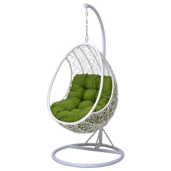 Кресло Swing chair outdoor White Egg Белый Кресло Swing chair outdoor White Egg Белый во Владивостоке | Loft Concept