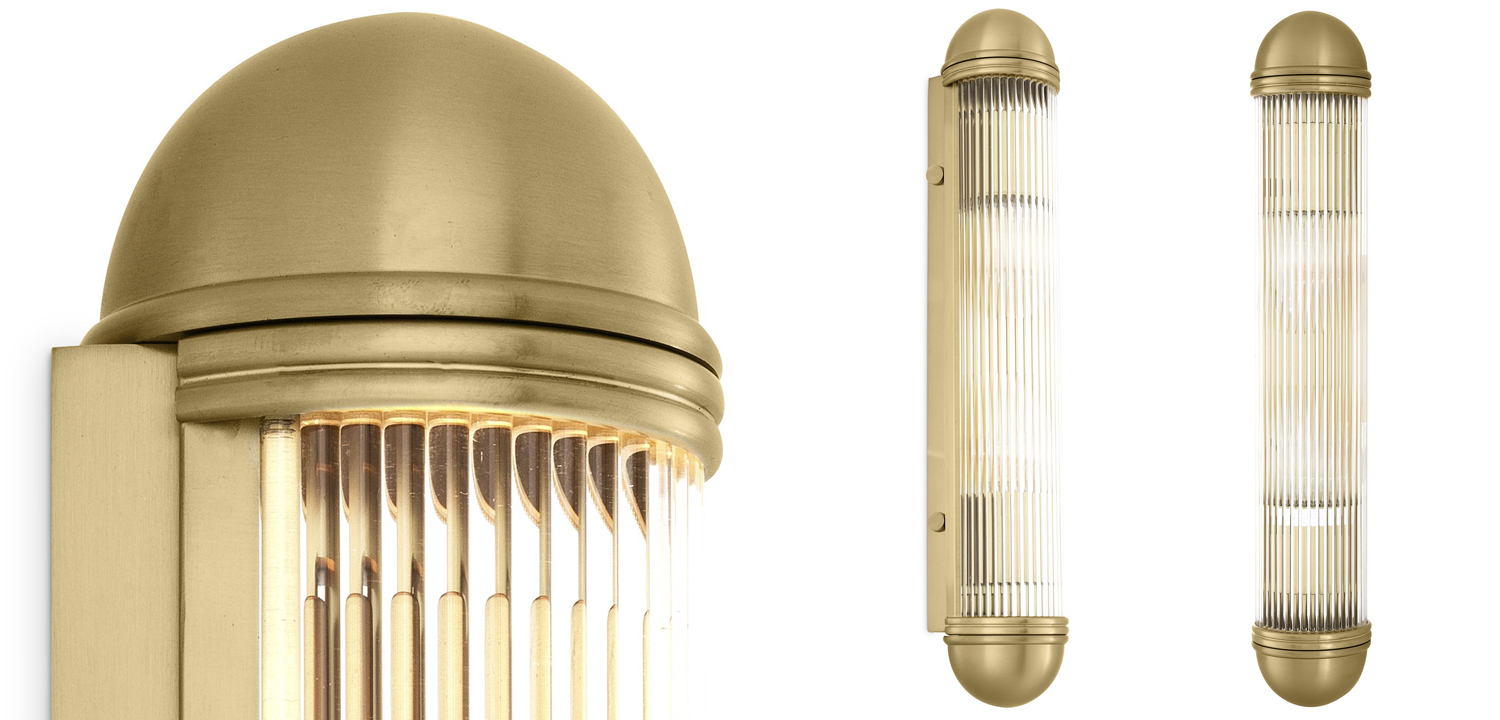 Бра Eichholtz Wall Lamp Auburn Brass - фото