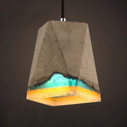 Подвесной светильник Art Concrete Pendant №8 Серый Подвесной светильник Art Concrete Pendant №8 Серый во Владивостоке | Loft Concept
